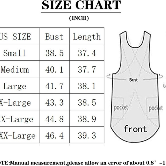 Women's Pinafore Apron Cross Back Apron with Pockets Cotton Linen Apron Dress Pl - Picture 2 of 5